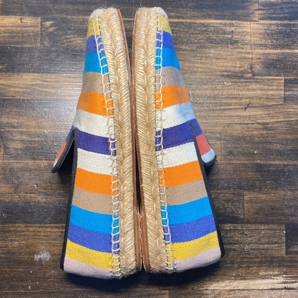 Celine Canvas Striped Espadrilles - Picture 7 of 12